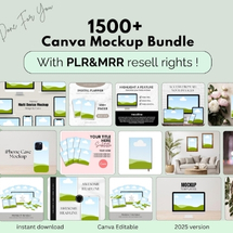 Editable Mockup Templates